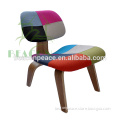 Patchwork Style LCW Plywood Lounge Chair